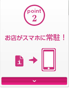 point2 お店がスマホに常駐！